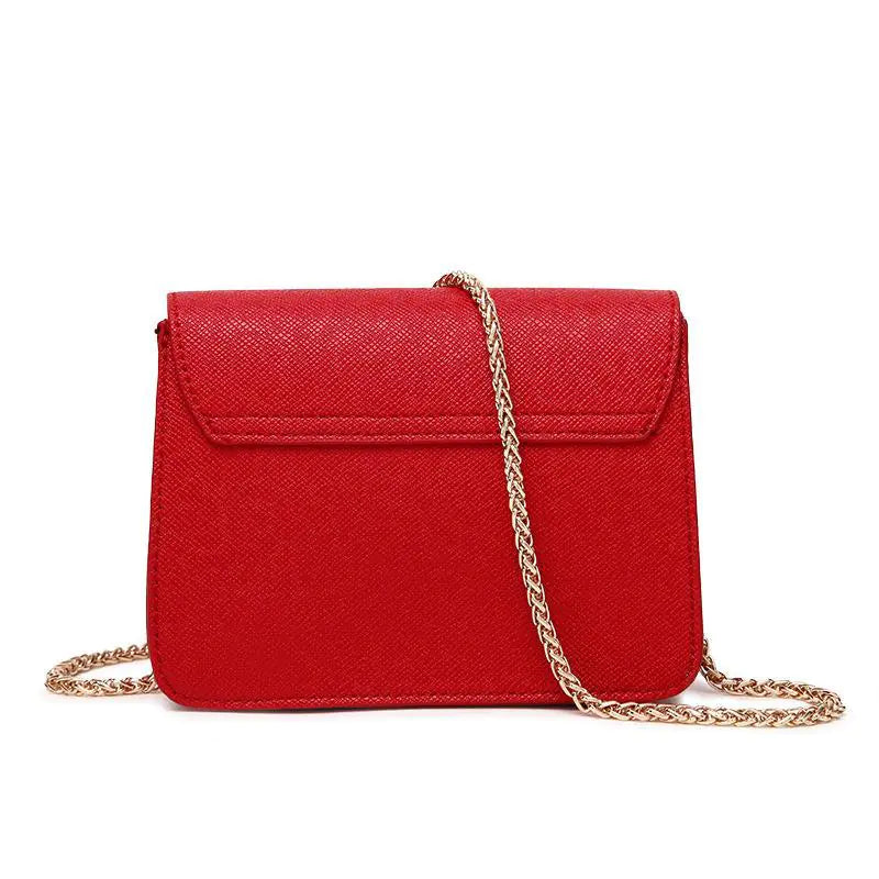 Candy Color Chain Shoulder Crossbody Bag for Women